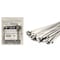 Kable Kontrol Cable Tie, 5 in L, 1 in Max Bundle Dia., Silver, 304 Stainless Steel, 200 lb Strength, 100 PK SSCT05 - alternate 1